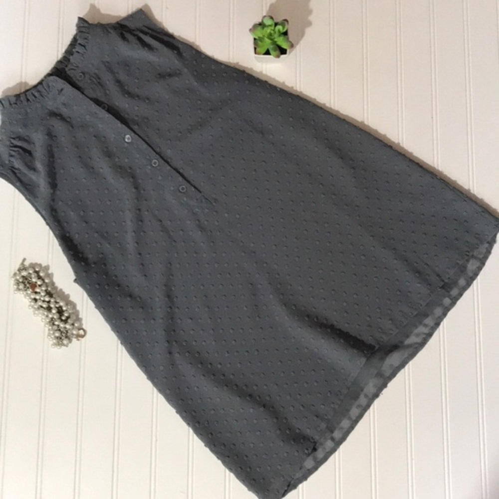 J. Crew Chiffon Dot Cami